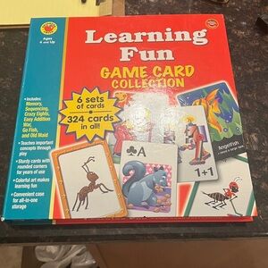 Learning Fun Game Card Collection